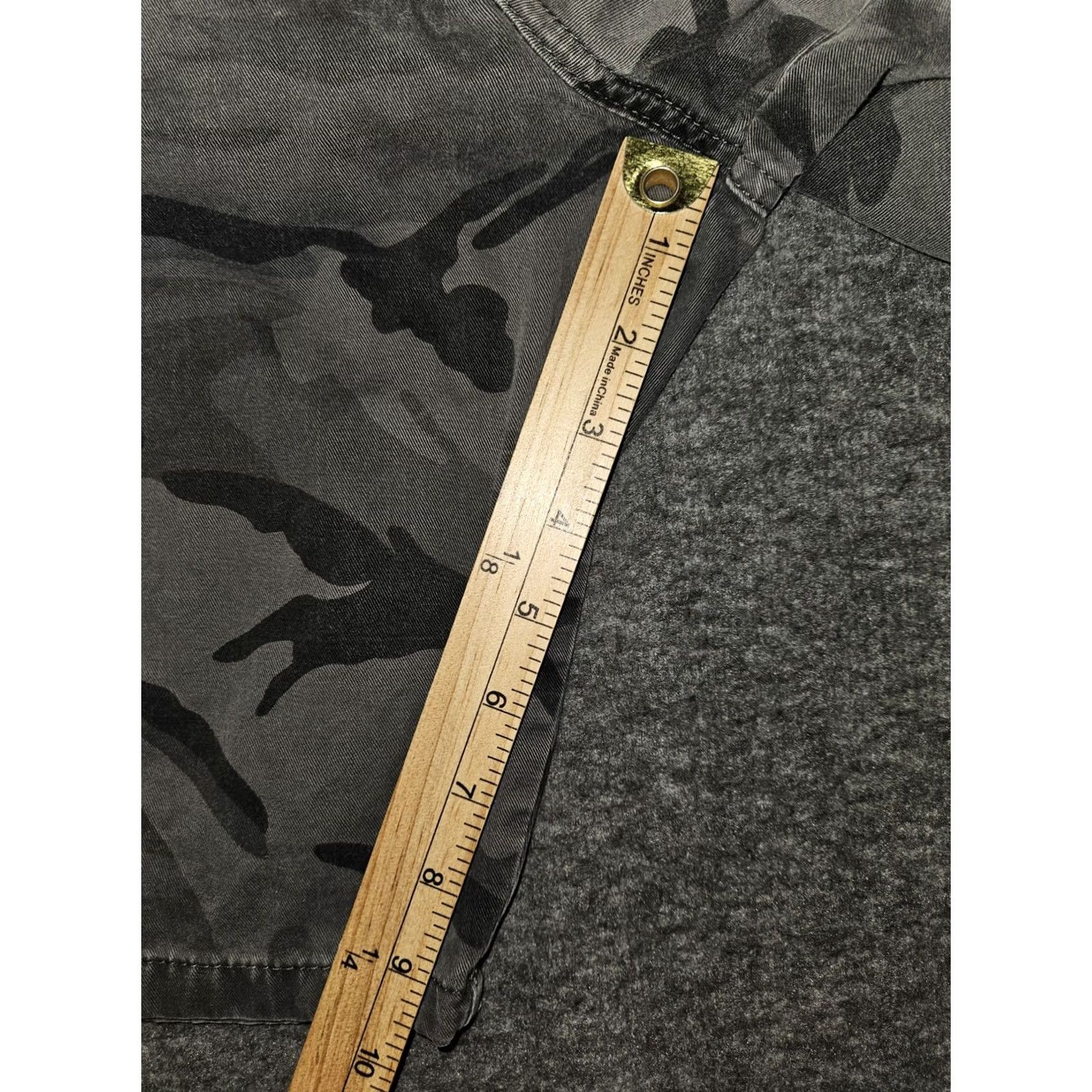 Wrangler Wrangler Cargo Shorts Men's 40 Gray Camo High Rise Casual Workwear Size US 40 / EU 56 - 5 Thumbnail