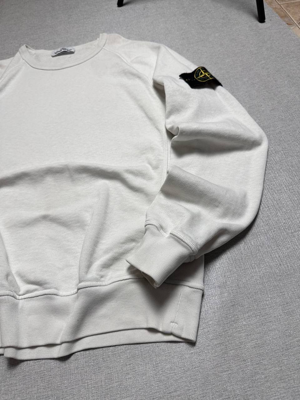 Stone Island Stone Island Crew Neck Sweatshirt WHITE Size M Size US M / EU 48-50 / 2 - 4 Thumbnail
