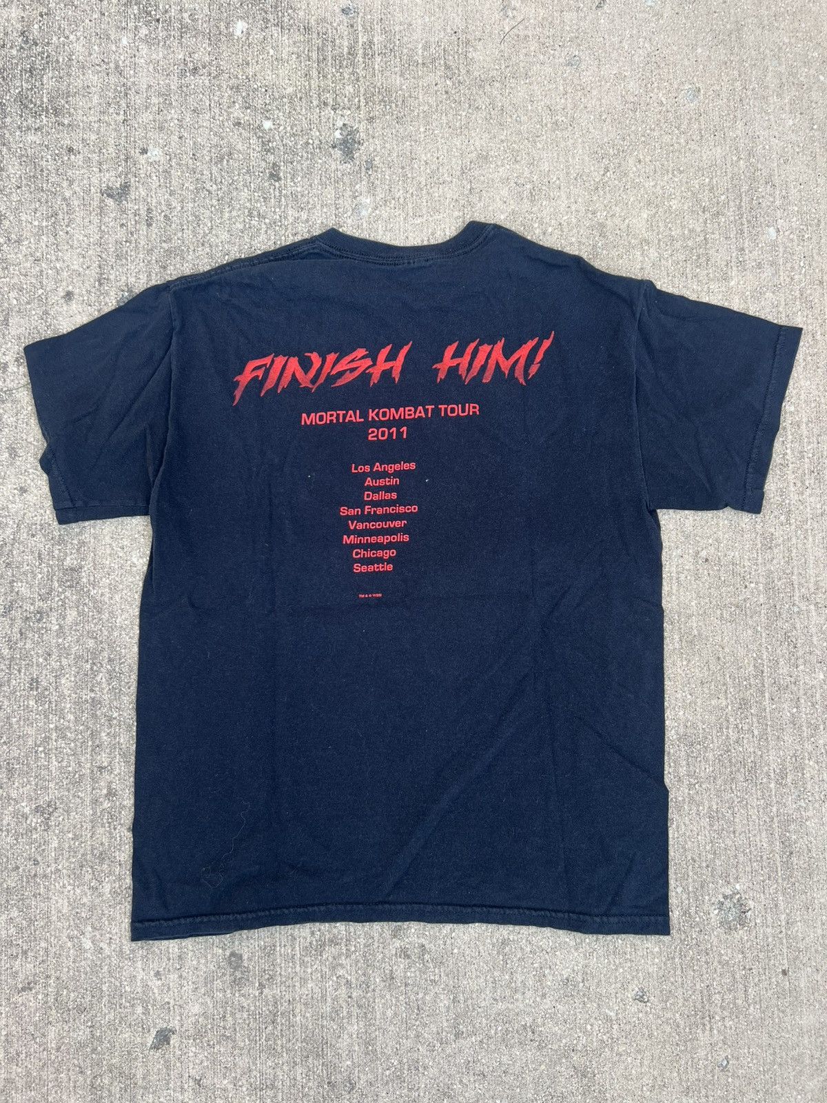 Other Mortal Kombat tour tee 2011 Size US M / EU 48-50 / 2 - 2 Thumbnail