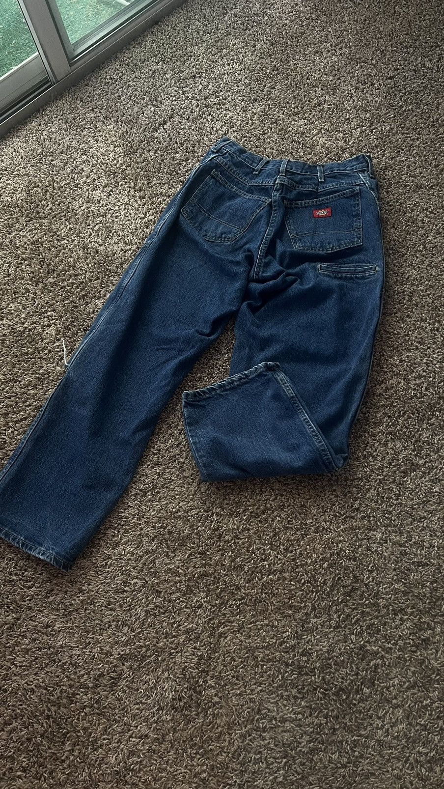 Dickies × Vintage Vintage Dickies Double knee workwear jeans pants Size US 36 / EU 52 - 2 Thumbnail