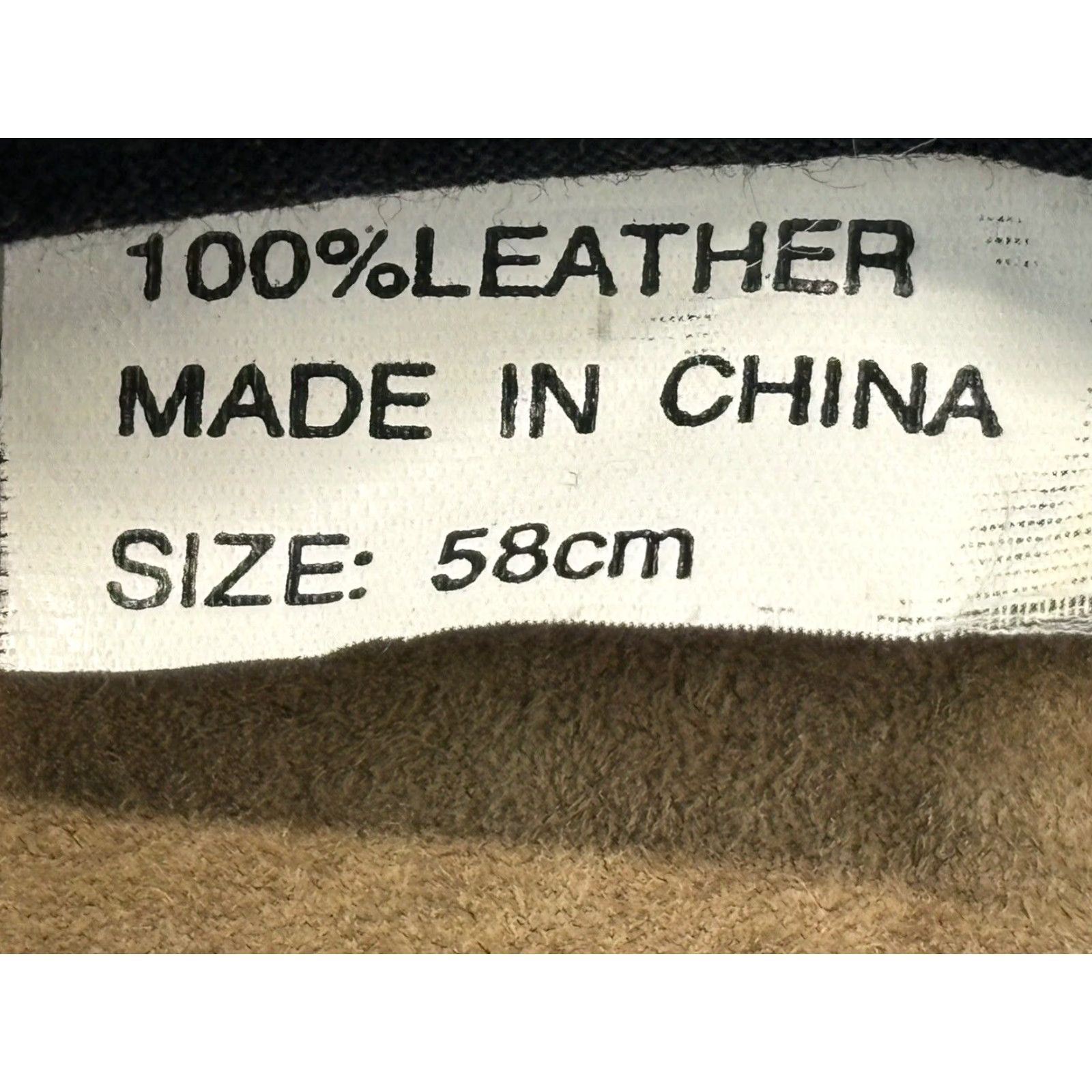 Vintage Leather Baseball Cap Brown Adjustable One Size Mens Sheep Soft Travel Size ONE SIZE - 7 Thumbnail