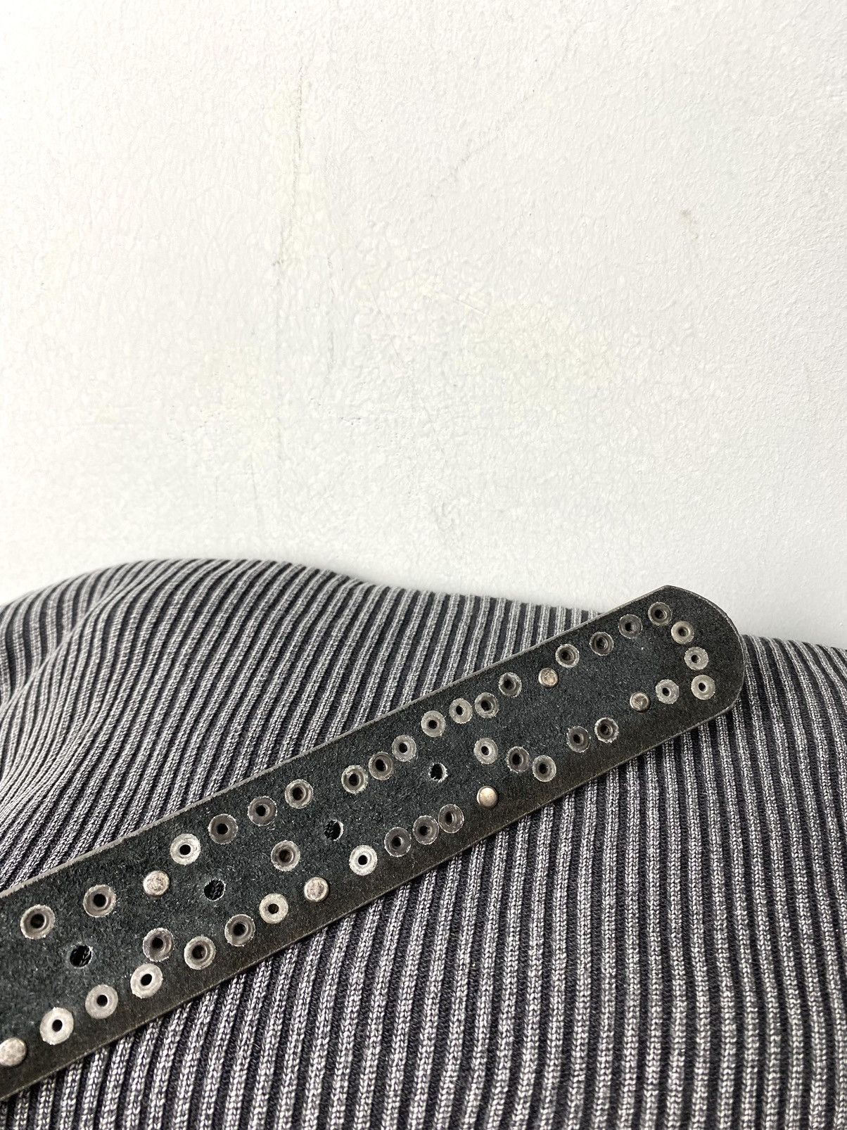 Japanese Brand Vintage Crazy Metal Belt Drip Japanese Hype bb Simon Size ONE SIZE - 9 Thumbnail