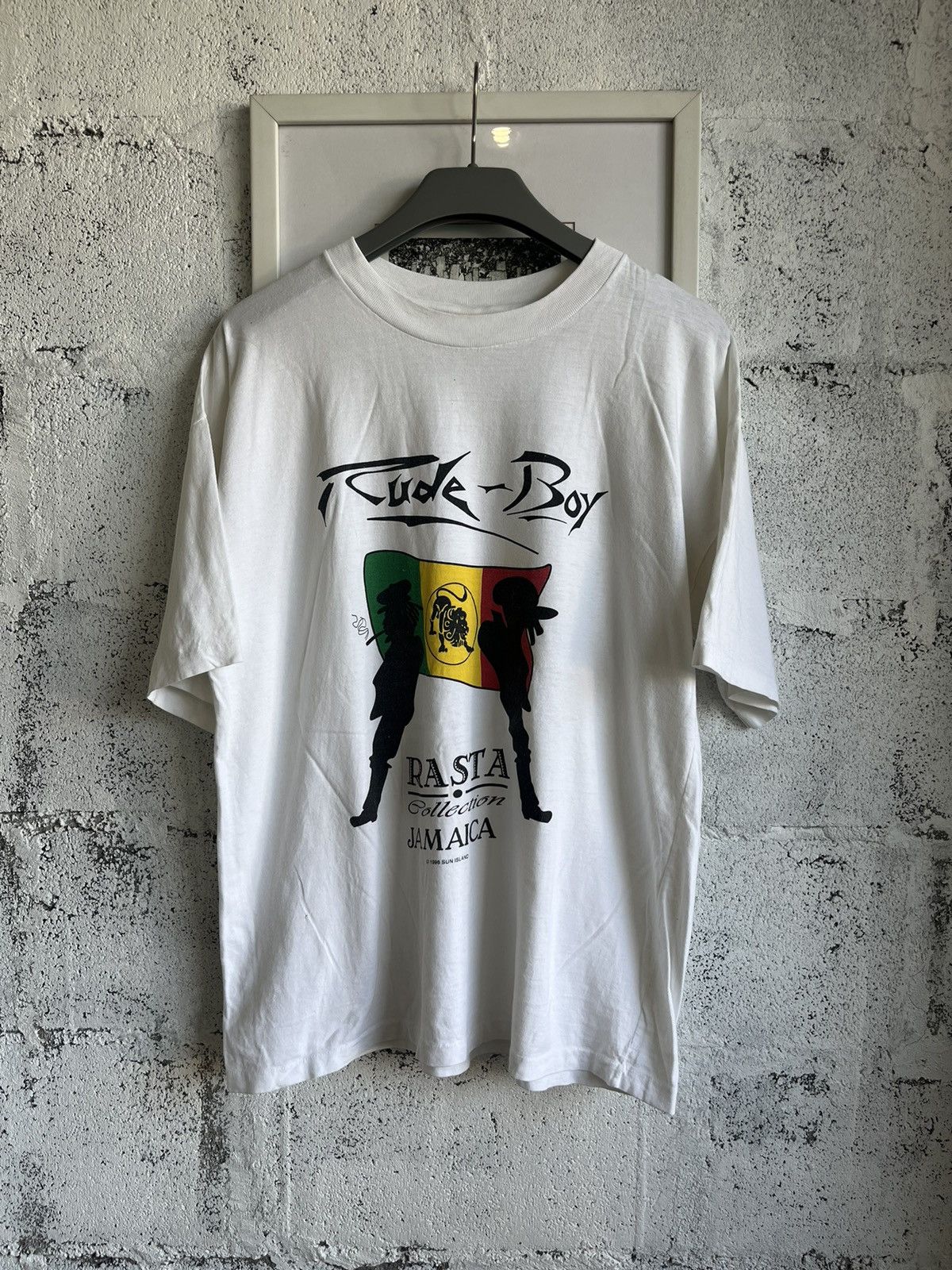Bob Marley × Vintage Vintage Rude-Boy Rasta Collection Jamaica 1996’s Tshirt Size US L / EU 52-54 / 3 - 2 Thumbnail