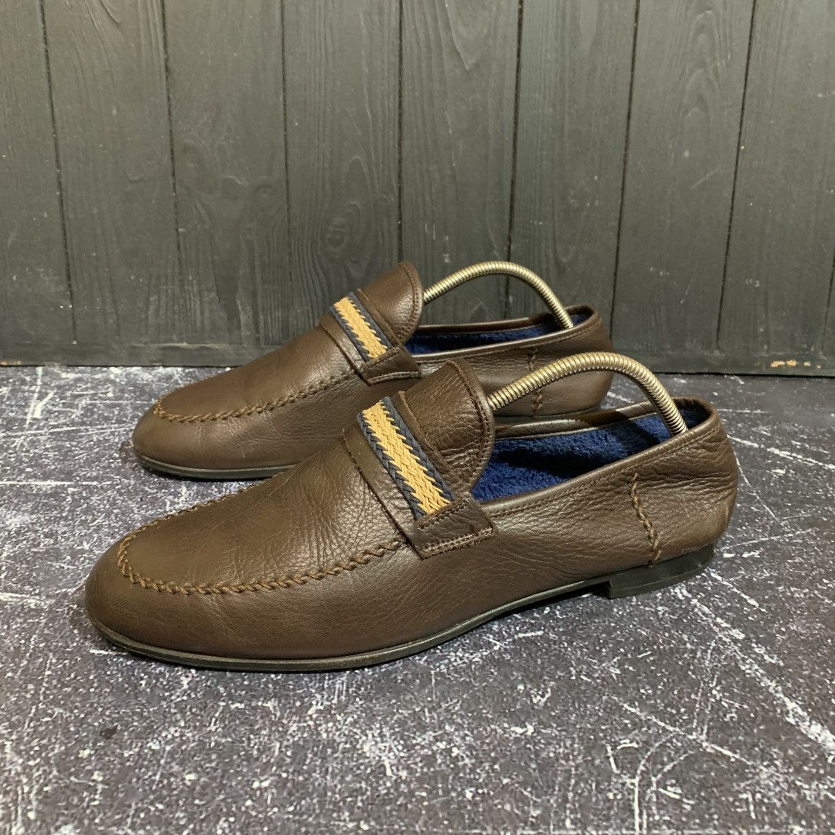 Ermenegildo Zegna Ermenegildo Zegna Men’s Brown Loafers Size 9.5 Size US 9.5 / EU 42-43 - 4 Thumbnail
