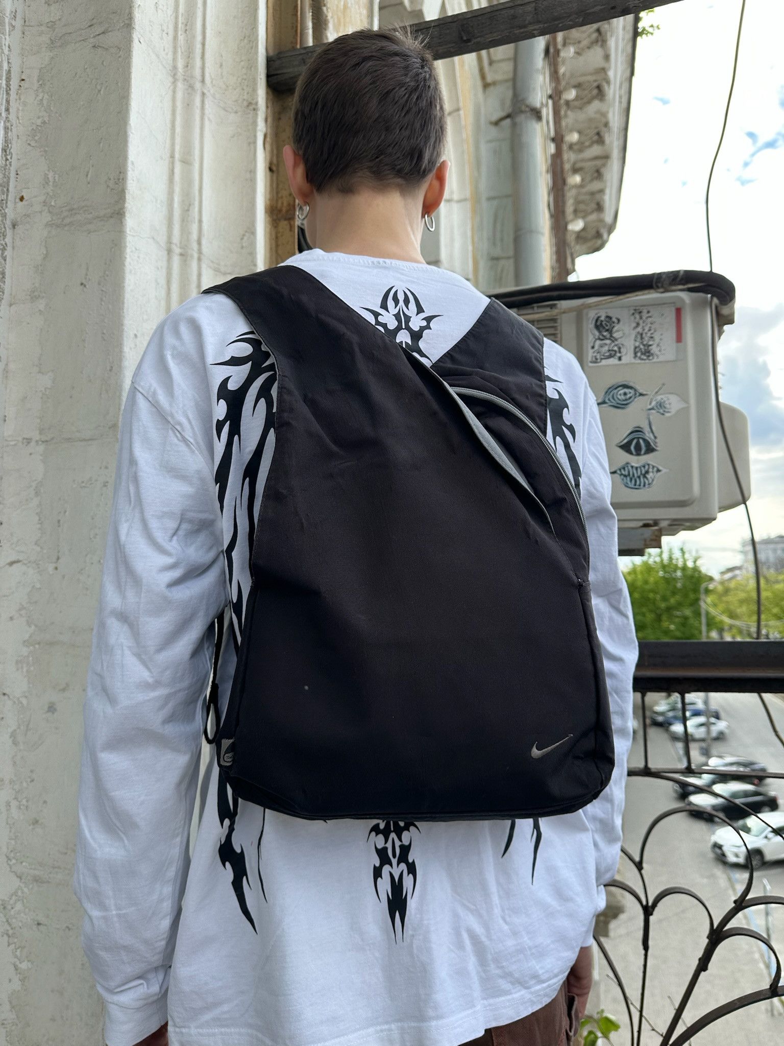Nike × Streetwear × Vintage Vintage Nike Crossbody sling Bag y2k