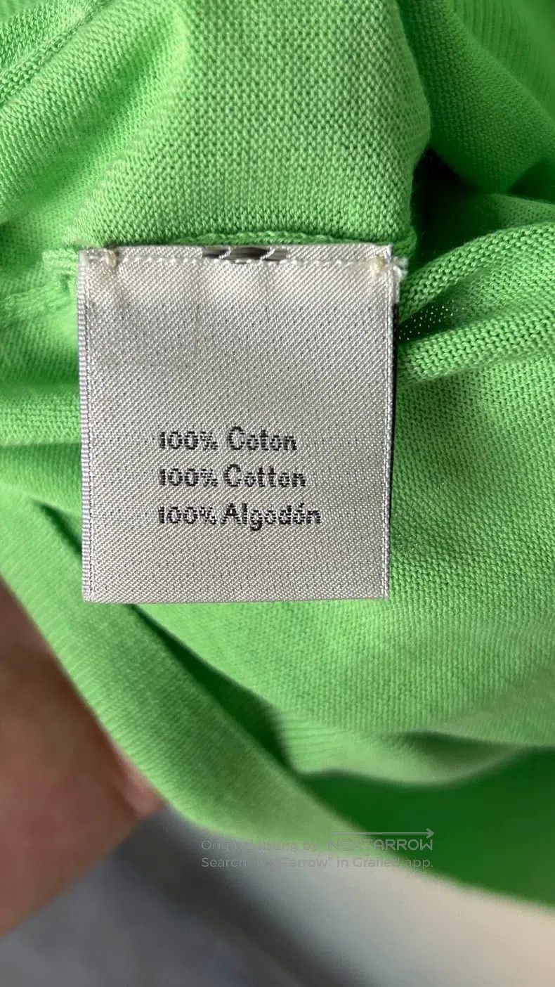 Hermes Hermes Cotton Green V-neck Cardigan Size M / US 6-8 / IT 42-44 - 3 Thumbnail
