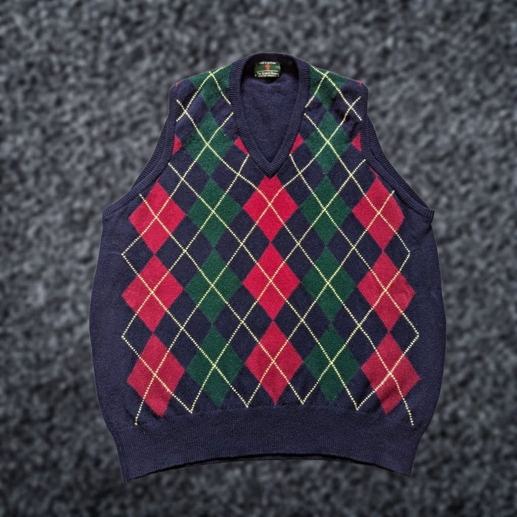 Vintage The Scotch Houses Lambswool Vest Mens Blue 44 Scotch Houses Vest Mens 44 Blue Lambswool Vest Size US S / EU 44-46 / 1 - 1 Thumbnail
