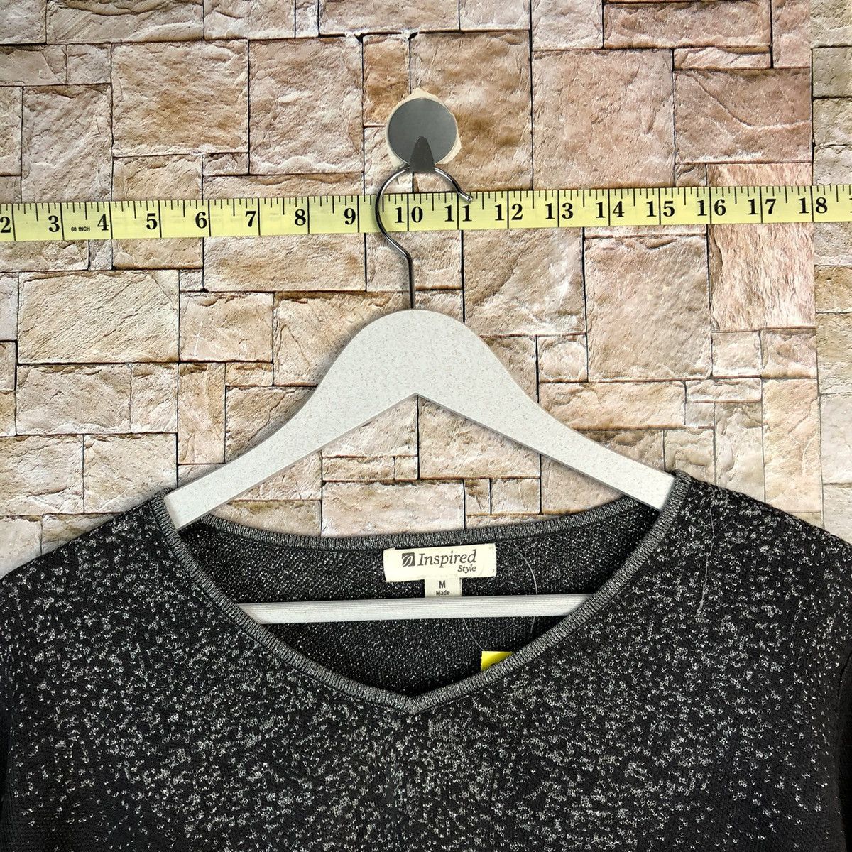 Homespun Knitwear × Japanese Brand Inspires Style Grey Knitwear #A1052 Size M / US 6-8 / IT 42-44 - 4 Thumbnail