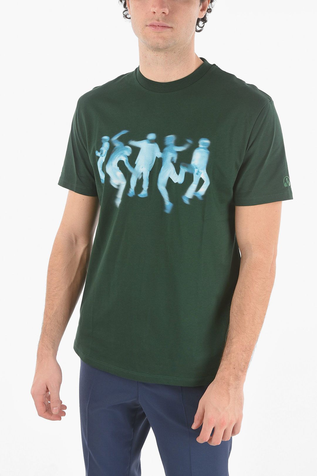 og1mm0823 Crewneck T-Shirt in Green