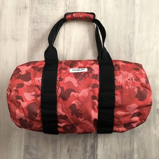 Bape × Nigo BAPE Travel Bag Fire camo a bathing ape flame red camo NIGO Size ONE SIZE - 1 Thumbnail