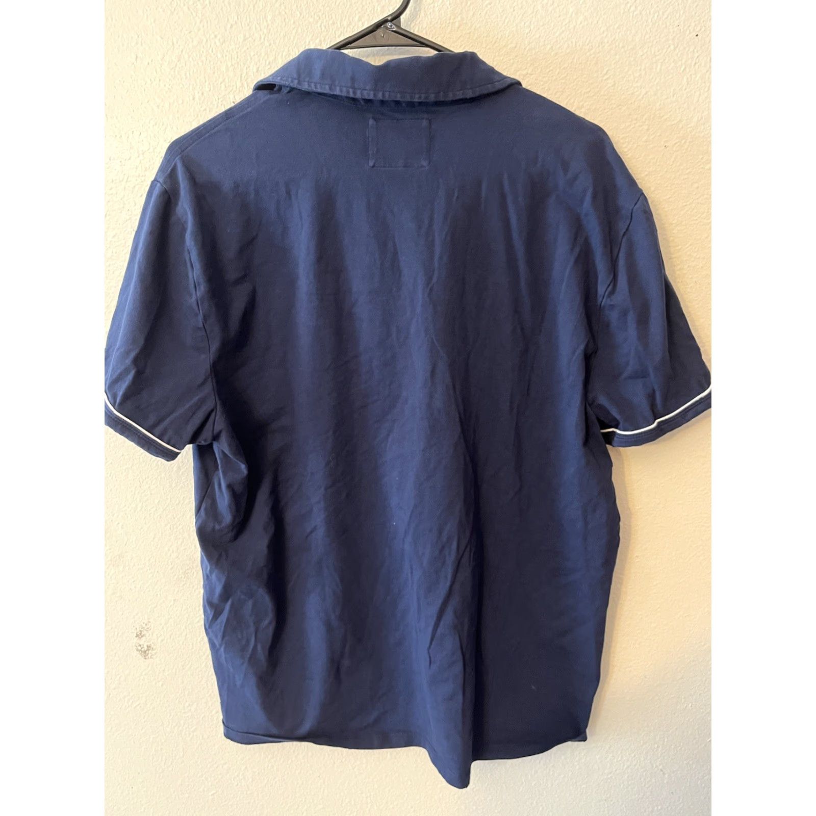 Express VINTAGE Express Men's Polo Shirt Short Sleeve Moisture Wicking Navy Blue XL Size US XL / EU 56 / 4 - 3 Thumbnail