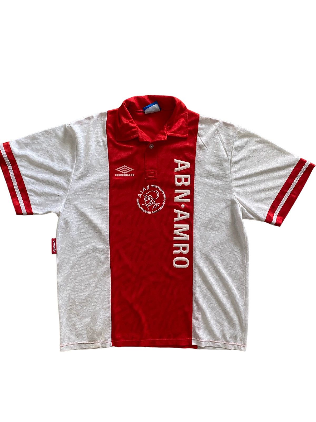 Umbro Vintage MADE IN ENGLAND AJAX 1993-1994 umbro Jersey Soccer Size US L / EU 52-54 / 3 - 6 Thumbnail
