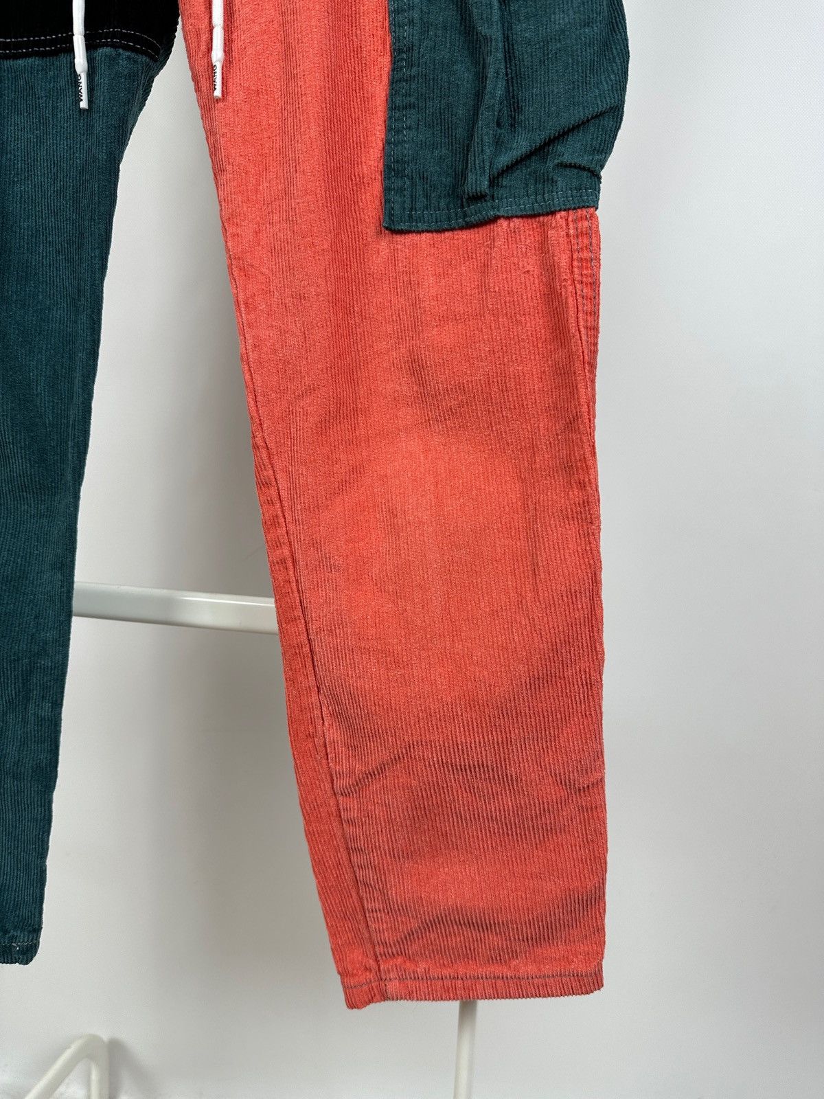 Japanese Brand Stussy x Coursemys Corduroy Patchwork Cargo Pants Size US 30 / EU 46 - 9 Thumbnail