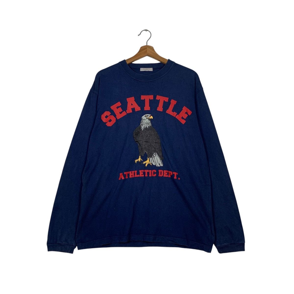 Japanese Brand Seattle Athletic Dept Crewneck Sweatshirt Size US L / EU 52-54 / 3 - 1 Thumbnail