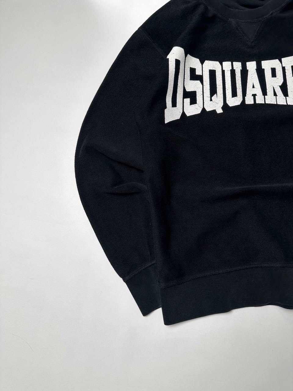 Dsquared2 Dsquared2 Mens Black Sweatshirt Gothic Vibe Skinny Size US M / EU 48-50 / 2 - 2 Thumbnail