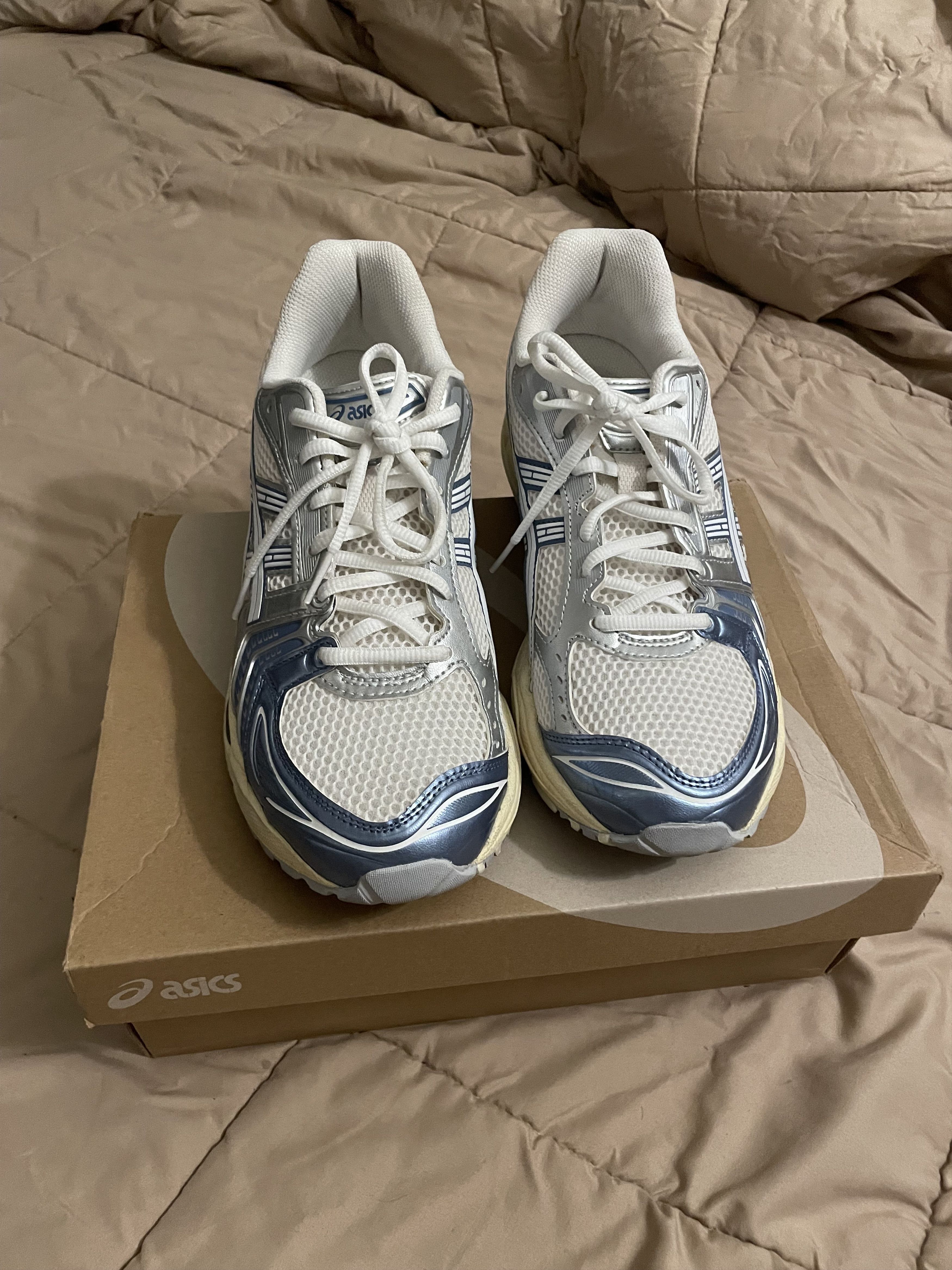 Asics Asics Gel-Kayano 14 "Cream/Denim Blue" Size US 9.5 / EU 42-43 - 3 Thumbnail