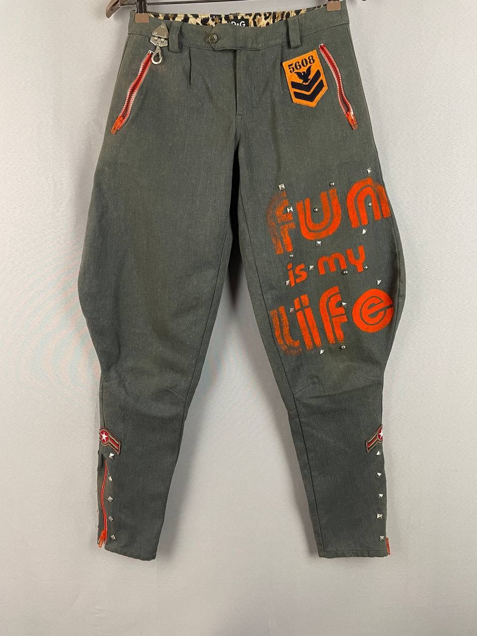 Dolce & Gabbana Dolce&Gabbana Pants Grey Size 26" / US 2 / IT 38 - 11 Thumbnail