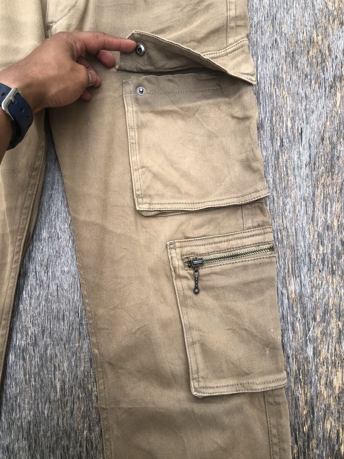 Vintage Japanese Cargo Pants 9 Pocket Tactical Cargo