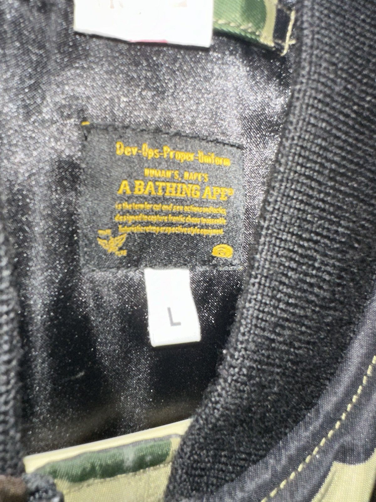 Bape Bape camo MA-1 bomber jacket Size US L / EU 52-54 / 3 - 5 Thumbnail