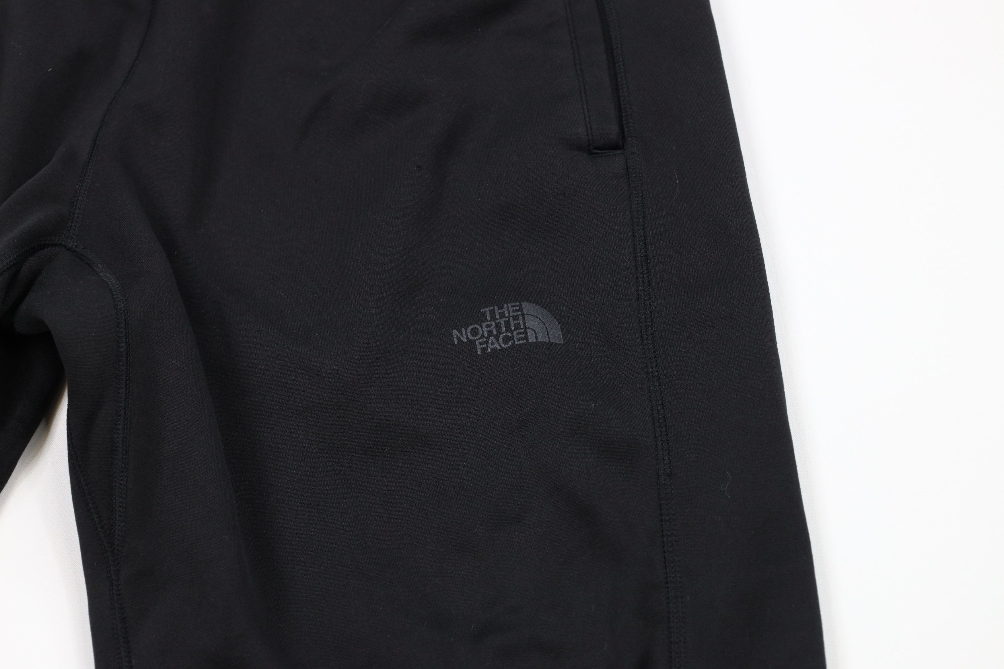 The North Face × Vintage Vintage The North Face Spell Out Wide Leg Sweatpants Black Size US 34 / EU 50 - 5 Thumbnail