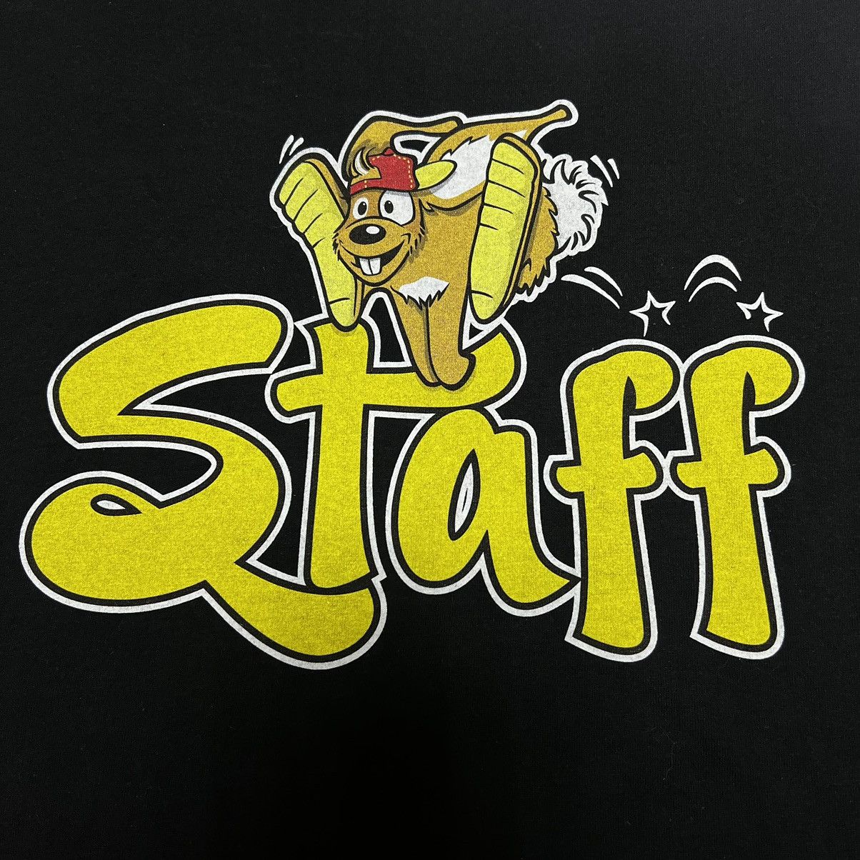 Fruit Of The Loom Vintage “Staff” T-shirt tee fun fruit of the loom Size US M / EU 48-50 / 2 - 8 Thumbnail