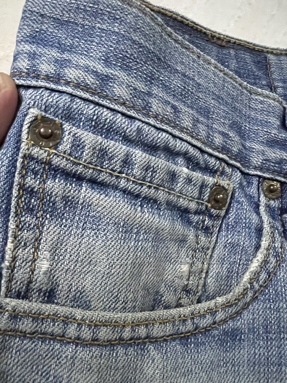 Levi's VINTAGE LEVIS 527 LOW BOOTCUT LIGHT WASH VERY RARE Size US 30 / EU 46 - 8 Thumbnail
