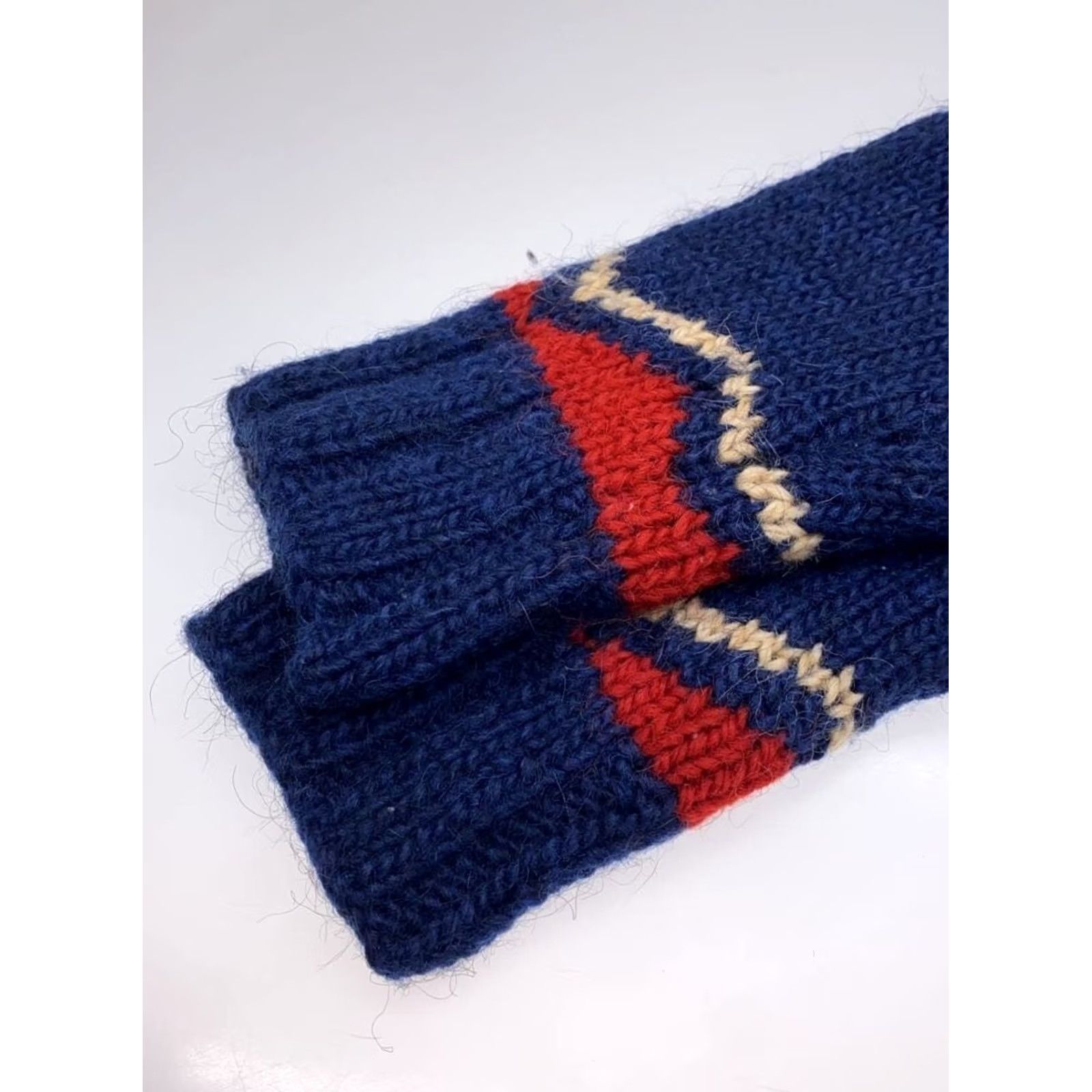 Hysteric Glamour Hysteric Glamour Mens Cowichan Knit Cardigan Blue Wool Japan Used Vintage Size US S / EU 44-46 / 1 - 5 Thumbnail