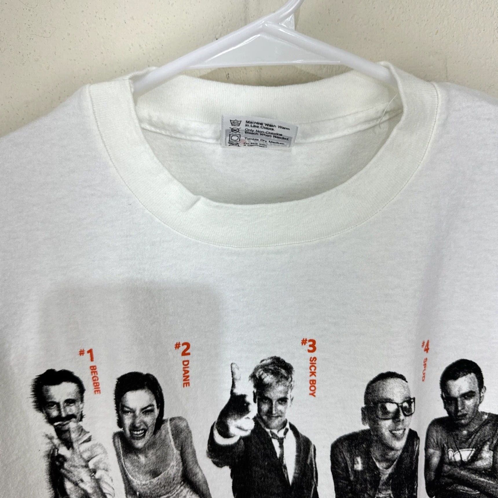 Trainspotting Tシャツ XL ホワイト Trainspotting トレイン