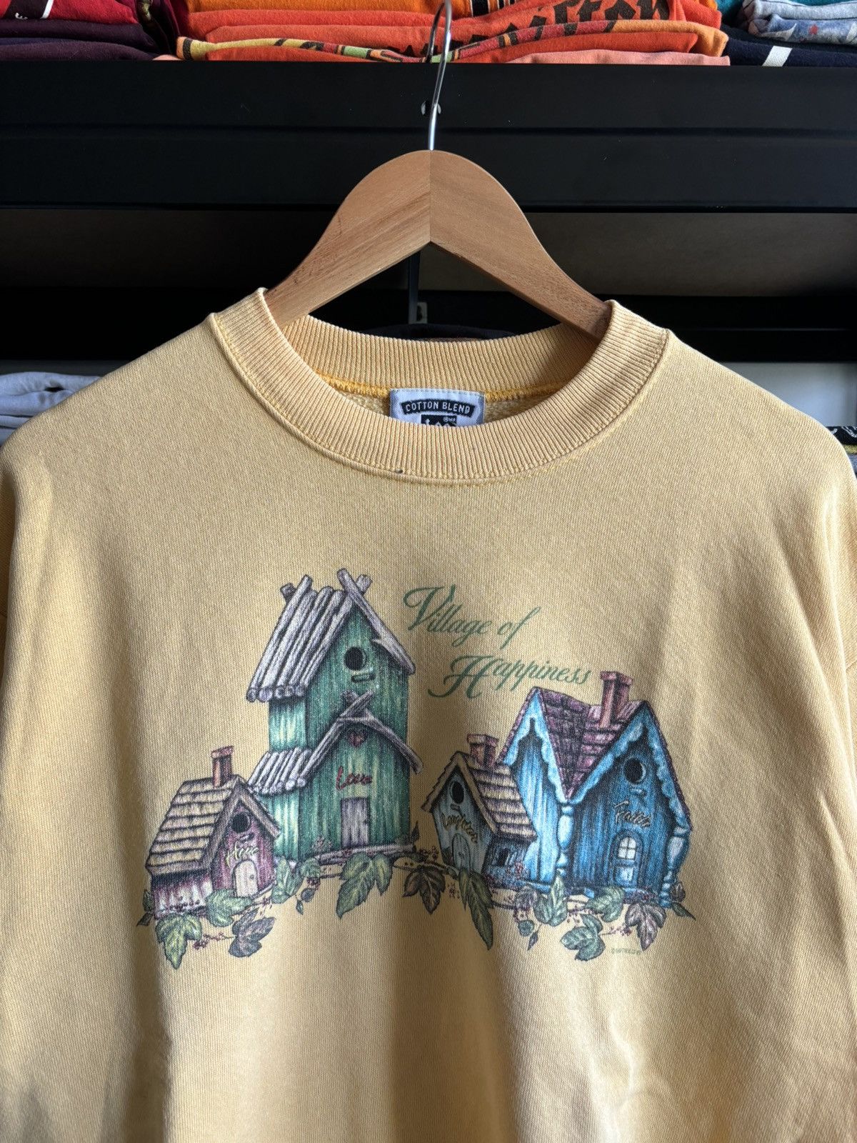 Vintage Birdhouse Vintage 90s Cottage Nature Crewneck Sweatshirt Size US M / EU 48-50 / 2 - 2 Thumbnail