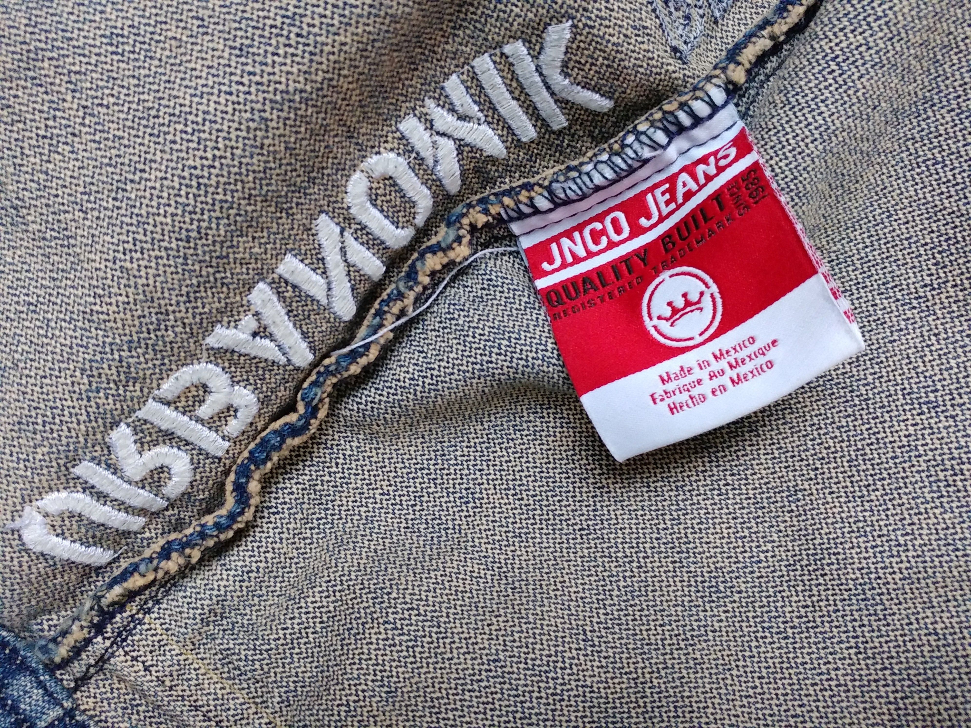 JNCO JNCO jeans jacket, 1990s denim, vintage skater 90s hip hop L Size US L / EU 52-54 / 3 - 12 Thumbnail