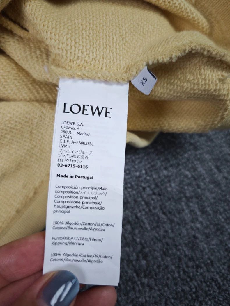 Loewe LOEWE SS24 Pure Color Logo Labeling Drawstring Hooded Long Size XS / US 0-2 / IT 36-38 - 4 Thumbnail
