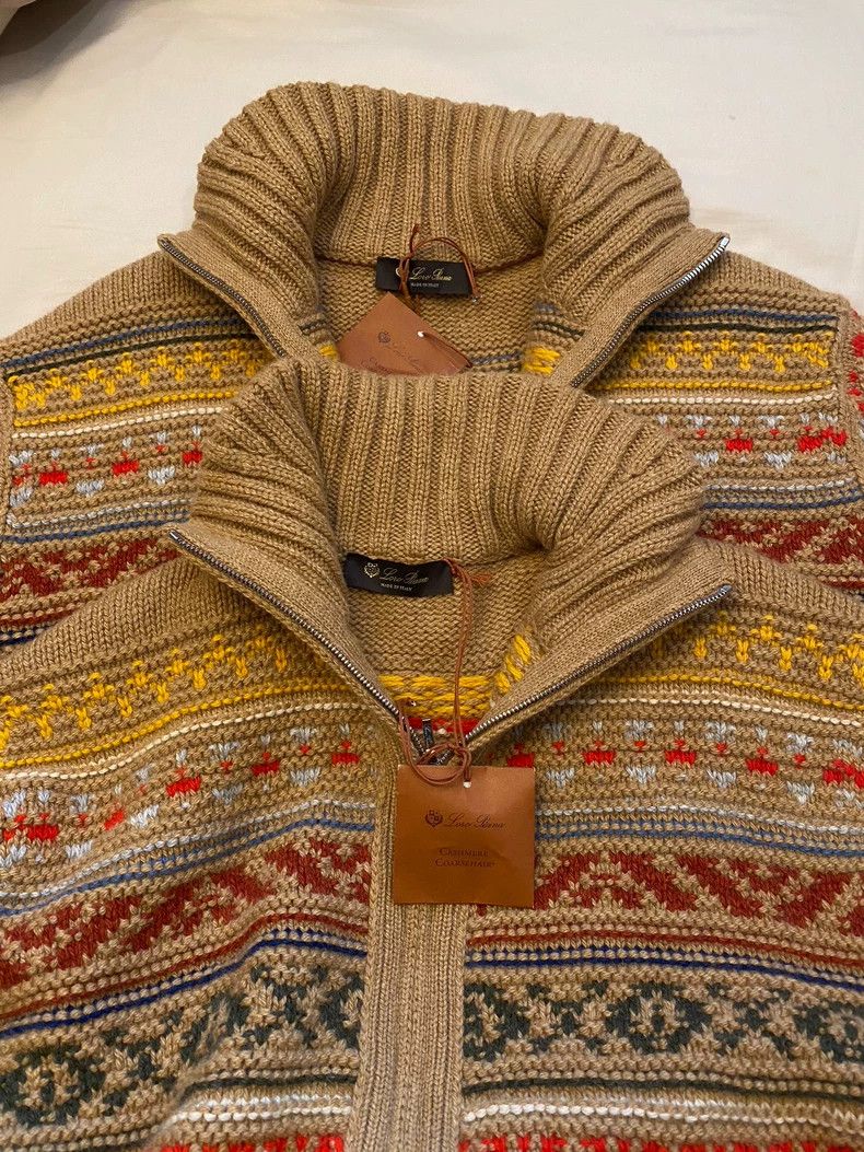 Loro Piana LORO PIANA A thick sheep sweater Size US M / EU 48-50 / 2 - 9 Thumbnail