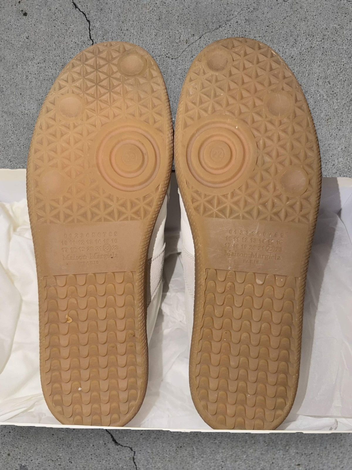 Maison Margiela Maison Margiela Gat White Size US 9 / EU 42 - 5 Thumbnail