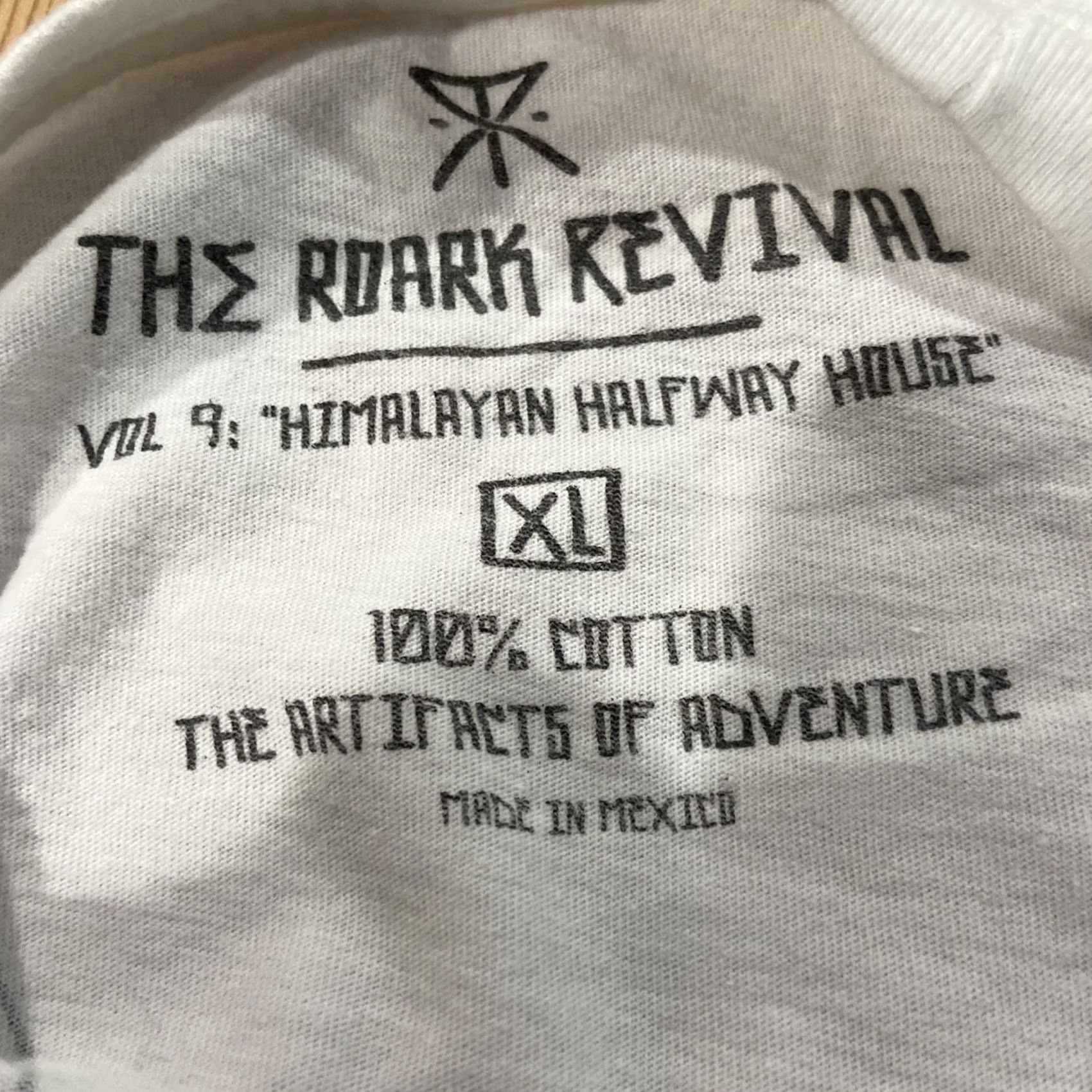 Roark Roark Roark Revival T Shirt Mens XL White Short Sleeve Mizu Hardwear Gorp Nepal Help Mizu Hardwear Mens XL White Roark Revival T Shirt Size US XL / EU 56 / 4 - 2 Thumbnail