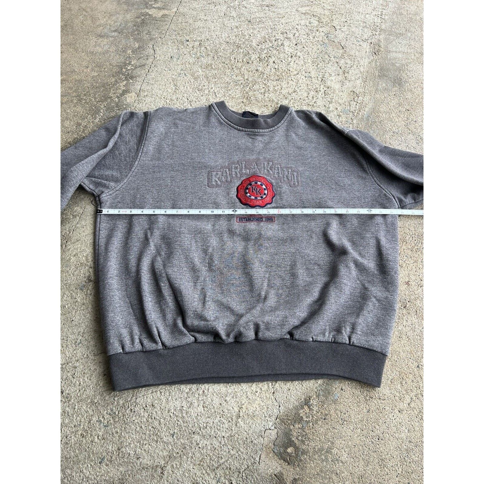 Karl Kani Vintage 90’s KARL KANI Sweatshirt Size XL Hip Hop Distressed Size US XL / EU 56 / 4 - 10 Thumbnail