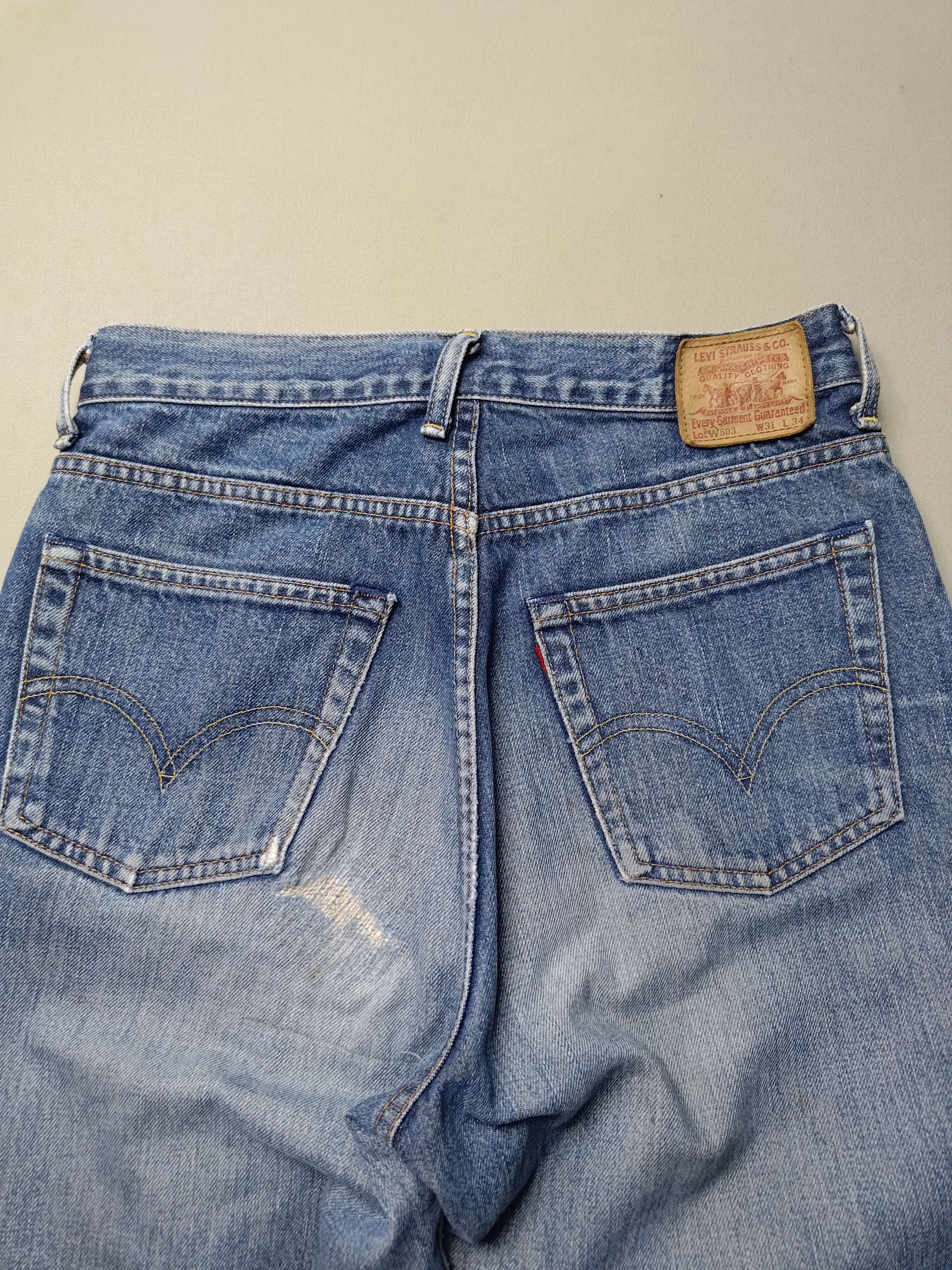 Levi's Vintage Levi's W503 Redline Japan Size US 30 / EU 46 - 4 Thumbnail