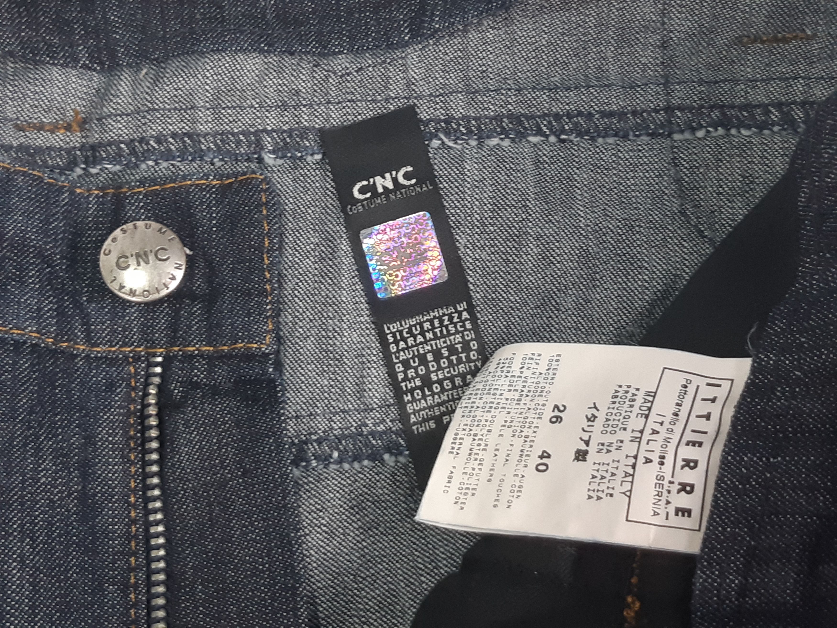 Costume National C'N'C Costume National Jeans Italy size 26/40 NWT Size 26" / US 2 / IT 38 - 8 Thumbnail