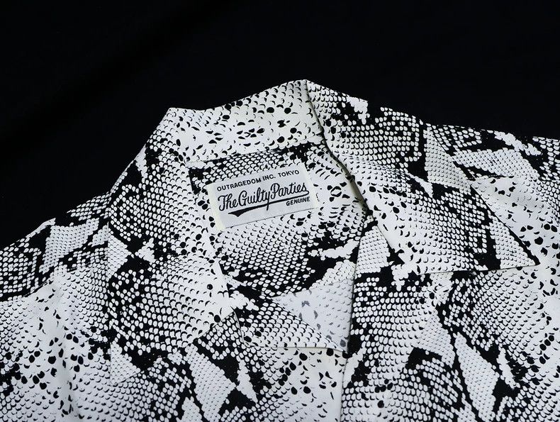 Wacko Maria WACKO MARIA Hawaiian Short Sleeve Shirt 23ss Snake Skin Size US M / EU 48-50 / 2 - 3 Thumbnail