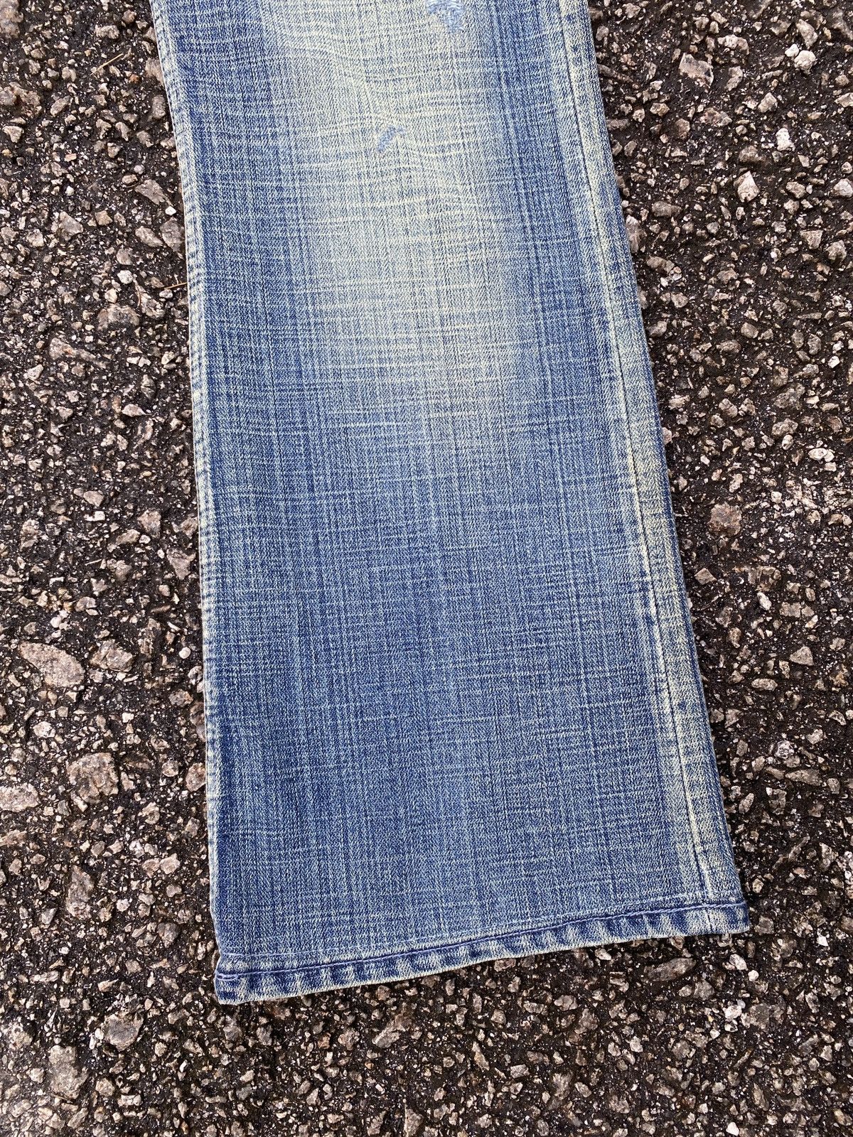 Diesel × Japanese Brand × Tornado Mart 1990s - Vintage Diesel Astronomy Design Flare Denim Size US 32 / EU 48 - 6 Thumbnail