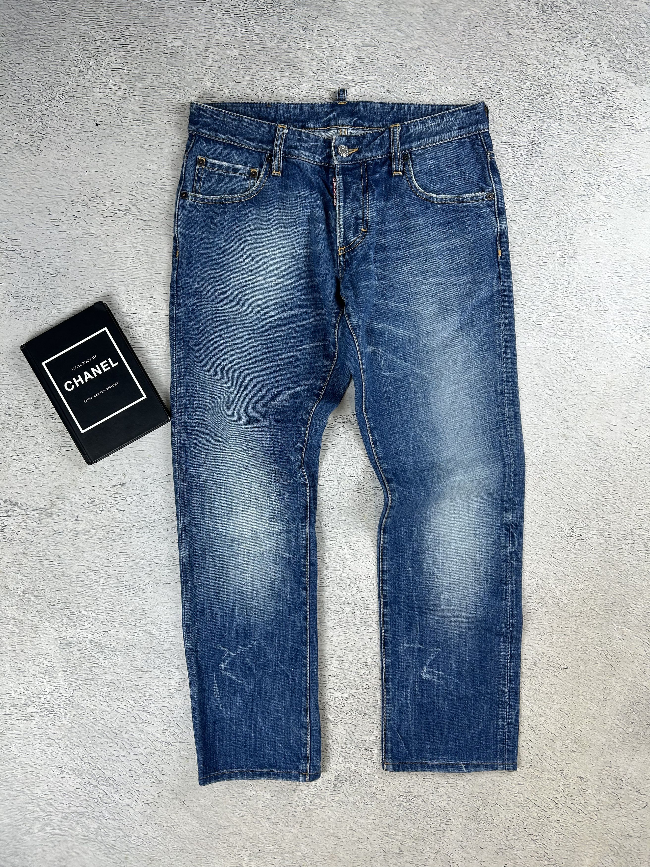 Dsquared2 × Vintage Dsquared D2 Jeans Men's Pure Denim Oldmoney style Size US 32 / EU 48 - 2 Thumbnail