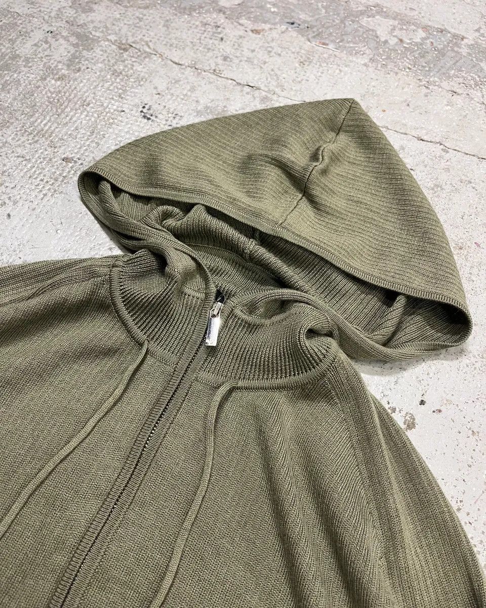 Emporio Armani AW2022 Emporio Armani Green Light Zip-up Hoodie Size US M / EU 48-50 / 2 - 5 Thumbnail