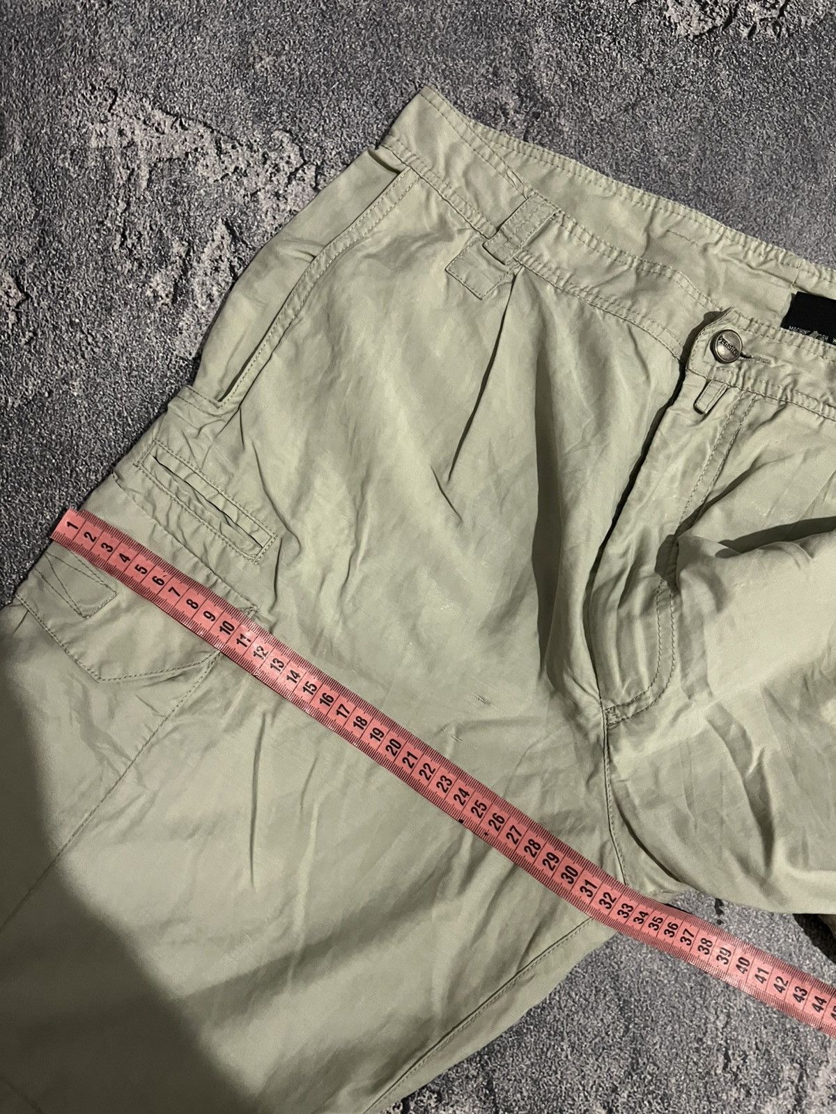 Japanese Brand Japanese Transformer Sweatpants — Vintage Beige Wide Leg Size US 32 / EU 48 - 12 Thumbnail