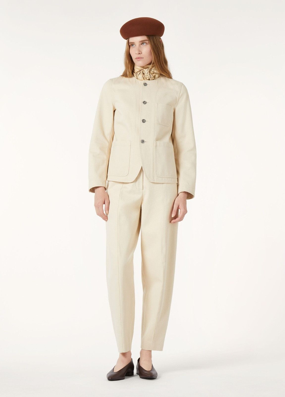 Loro Piana o1srvl11e0526 FAP3031 Dan Pant in Light Beige Size 25" / US 0 / IT 36 - 5 Thumbnail