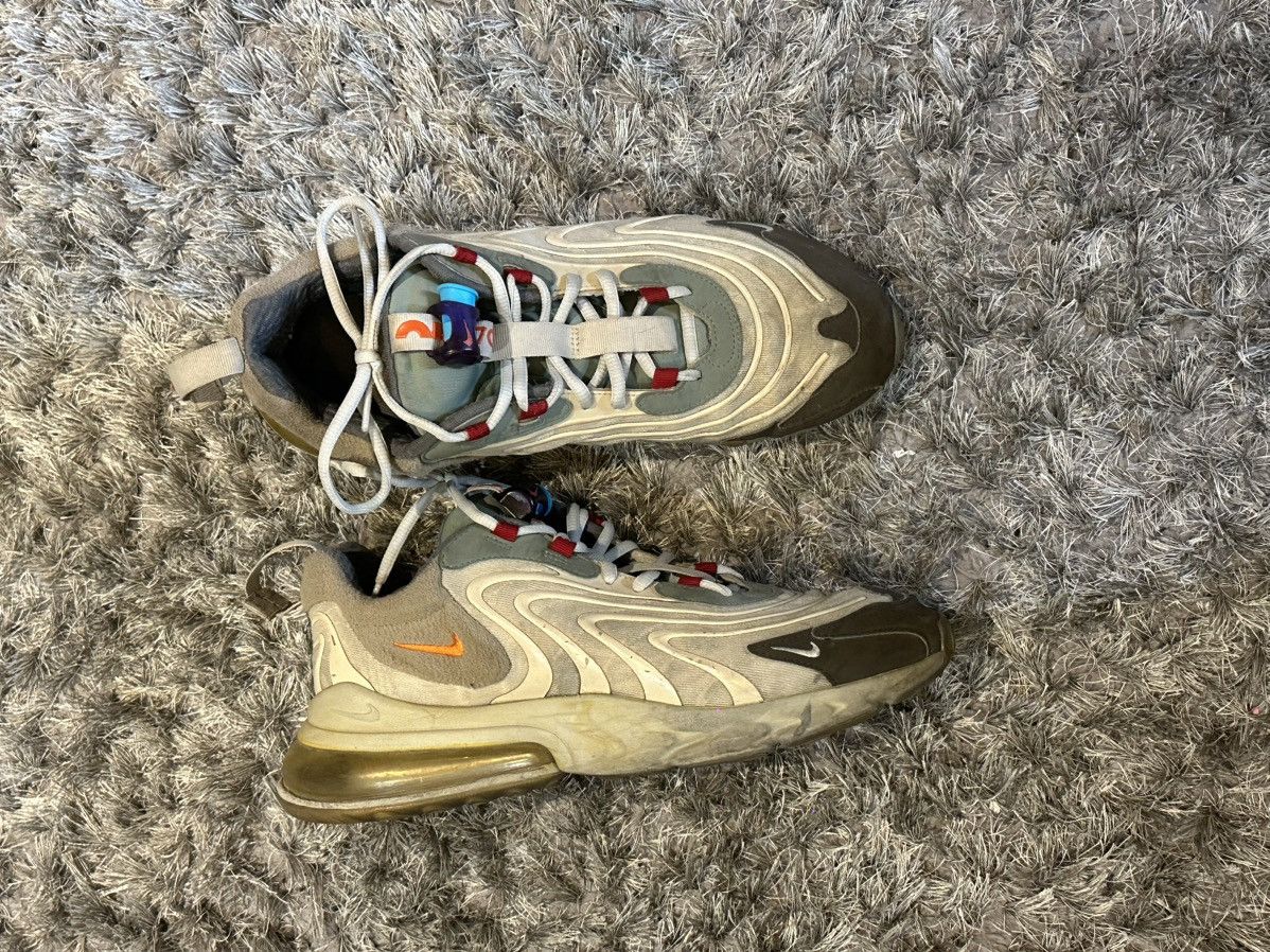 Nike × Travis Scott Nike travis scott Cactus trails 270 air max react Size US 10.5 / EU 43-44 - 2 Thumbnail