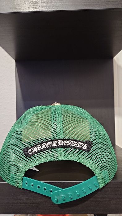 Chrome hearts matty boy smiley trucker cap main image 0