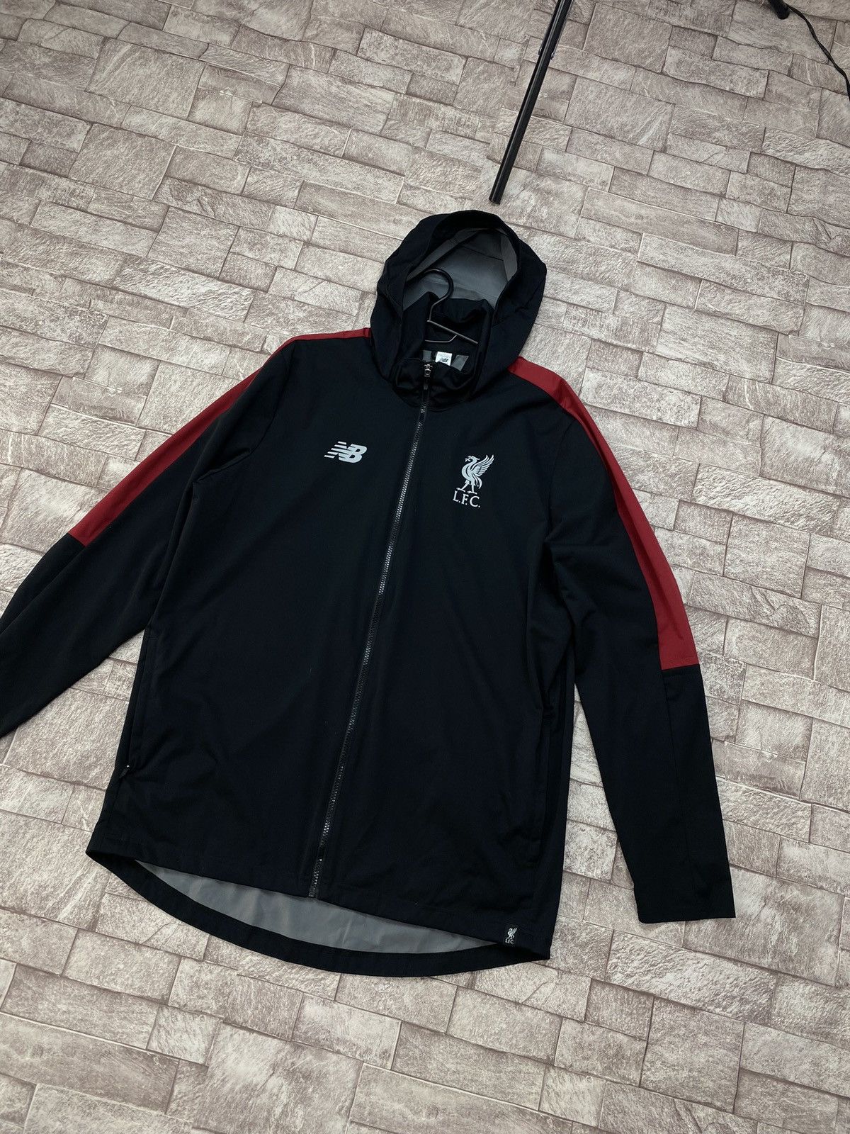 New Balance Liverpool Jacket Football Training Jersey Xl Size US XL / EU 56 / 4 - 4 Thumbnail