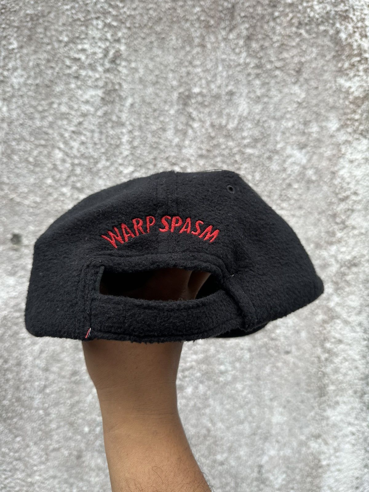 Japanese Brand VTG CuChulainn Warp Spasm Patch Fleece Hat Size ONE SIZE - 4 Thumbnail
