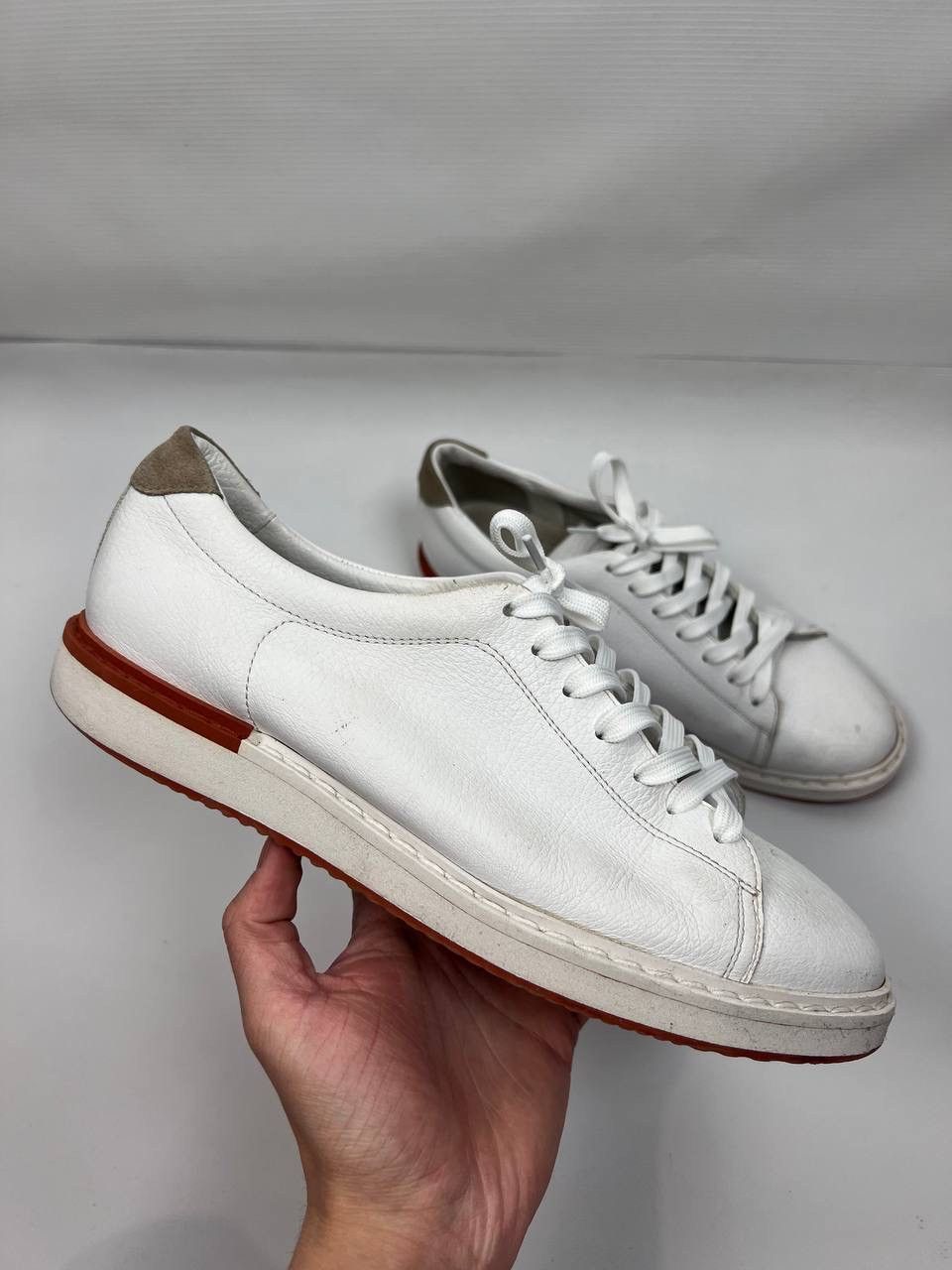 Brunello Cucinelli Brunello Cucinelli leather low trainers size 42 Size US 9 / EU 42 - 7 Thumbnail