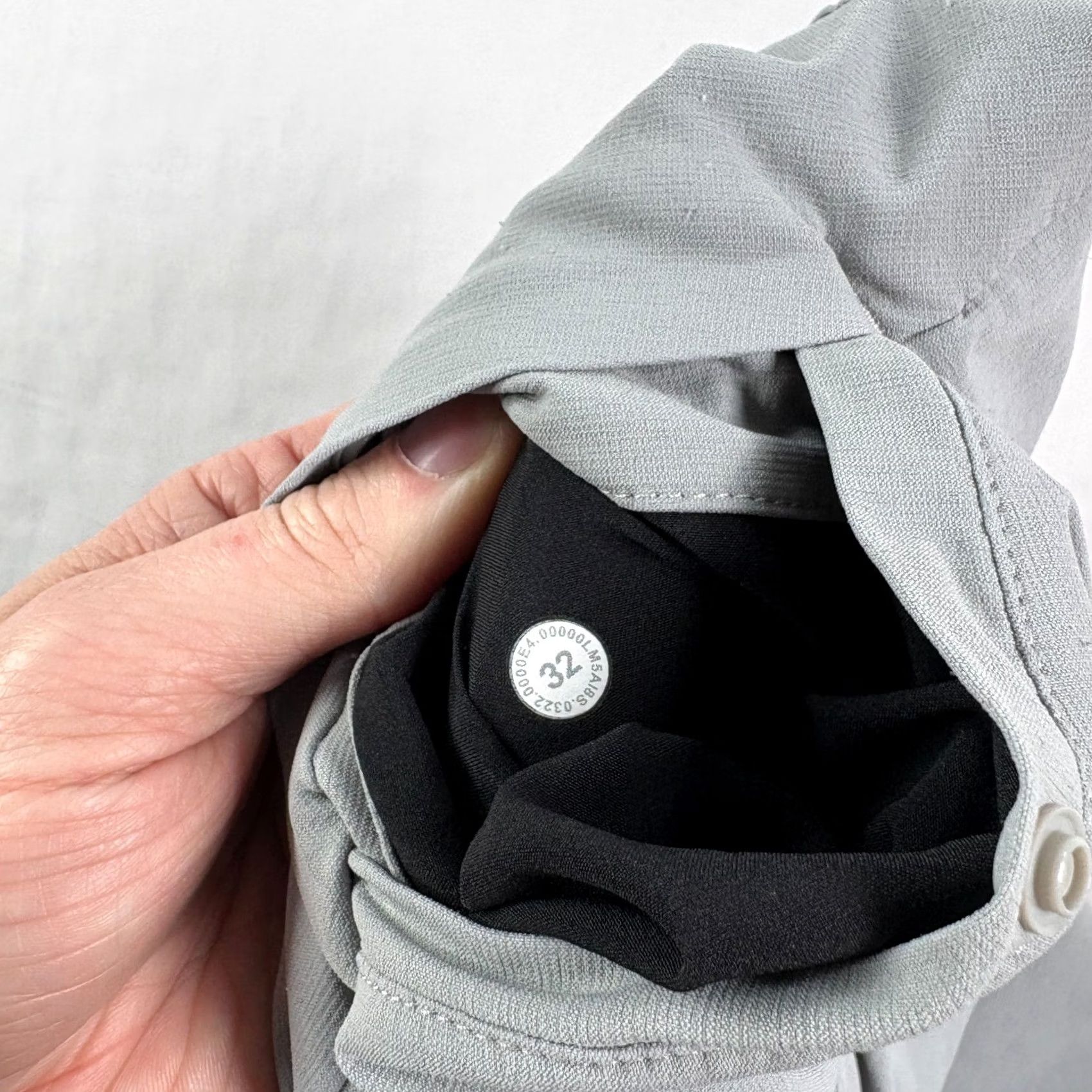 Lululemon Lululemon Commission Golf Pants Mens 32x29 Gray Chino Stretch Casual Pants Mens Gray 90s? Size US 32 / EU 48 - 5 Thumbnail
