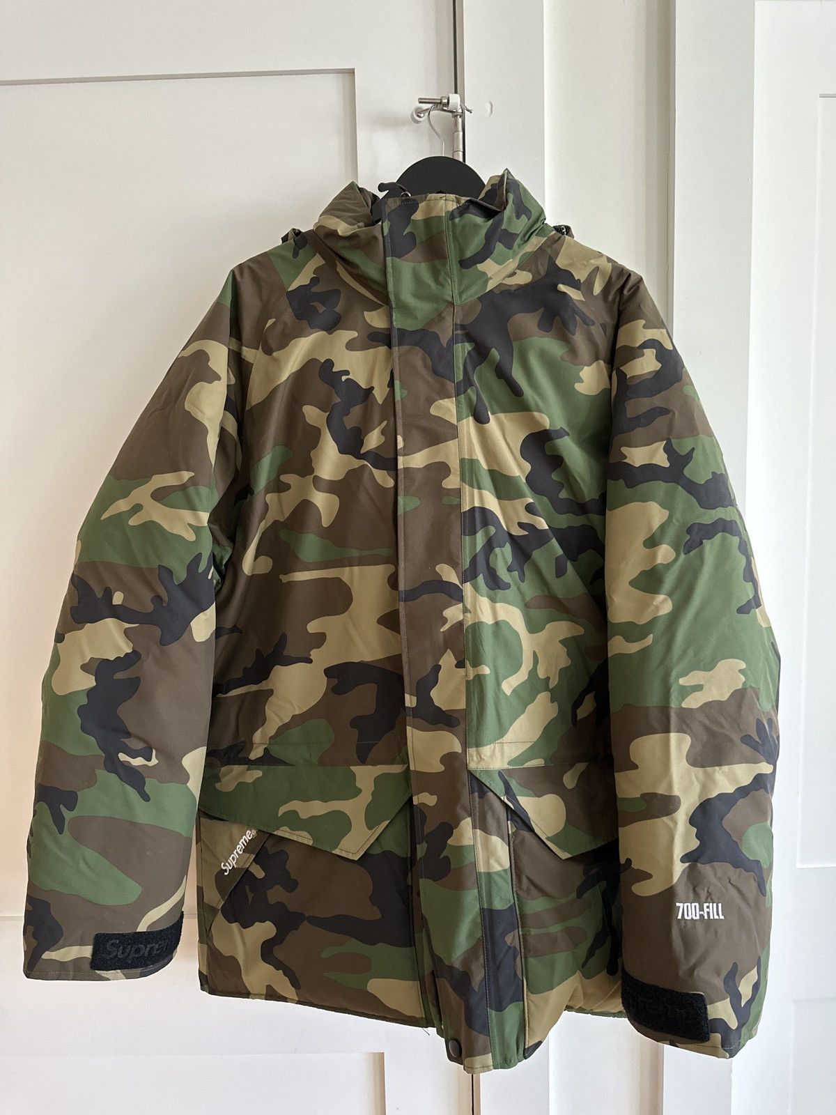 Supreme Supreme Uptown Down Parka Woodland Camo FW15 Large Grailed